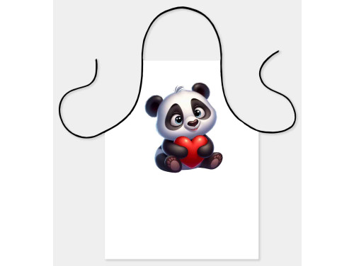 Vicces Kötény - Panda maci - Valentin Napi Ajándék Ötletek - Szerelmes Ajándék