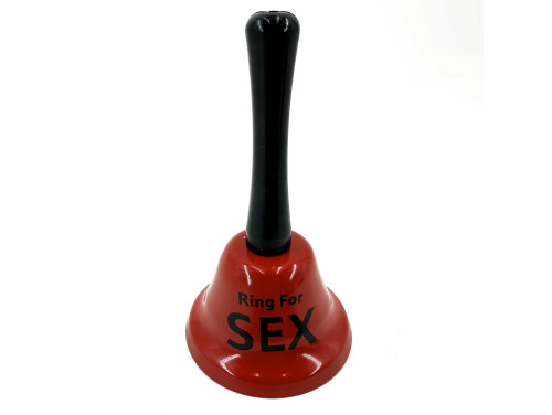 Szex Csengő - Piros - Ring For Szex - Vicces Ajándék