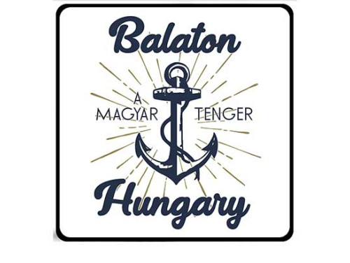 (NH291) - Hűtőmágnes - Balaton A Magyar Tenger - Balatonos Ajándéktárgy - Balaton Souvenir