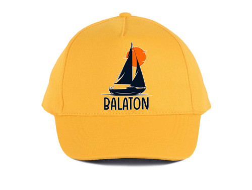 (BS272) Balatonos Baseball Sapka - Balaton - Vitorlás - Balatonos Ajándék - Balaton Souvenir