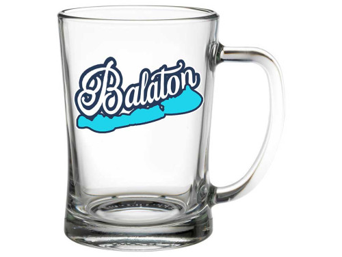 (SS072) - 6 dl - Balatonos Söröskorsó - Balaton - Balatonos Ajándéktárgy - Balaton Souvenir