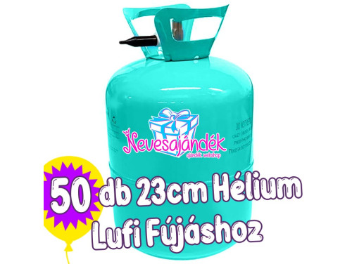 Hélium Palack 50 db Léggömb felfújásához - Hélium Palackok