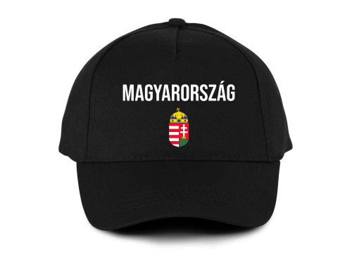 (BS281) Baseball Sapka - Magyarország - Címer - Magyar Szurkolói Ajándék - Magyar Souvenir