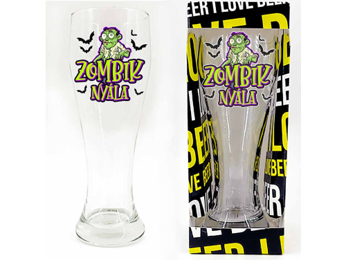 (SP319) Zombik nyála - Söröspohár, 665 ml - Halloween Party Kellék