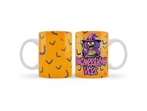 (B1233) Boszorkányok vére - Bögre, 3 dl - Halloween Dekoráció Bögre