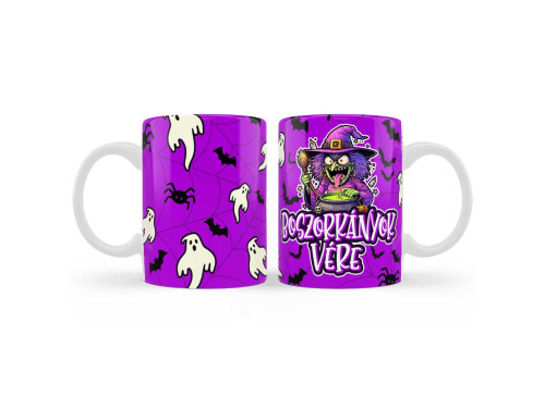 (B1252) Halloween Bögre, 3 dl - Boszorkányok vére - Halloween Dekoráció