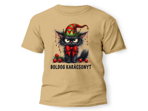 Vicces Karácsonyi Pólók - Boldog Karácsonyt - Karácsonyi póló - Karácsonyi Ajándék