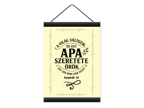 Oklevél - Apa Szeretete Örök - Oklevél Apáknak, Apák Napi Ajándék