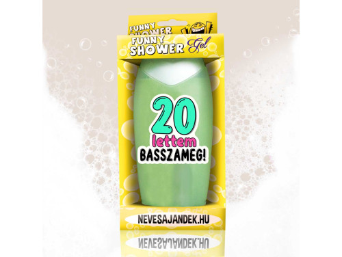 (TUS168) Tusfürdő 300 ml - 20 lettem basszameg – 20. Szülinapi ajándékok