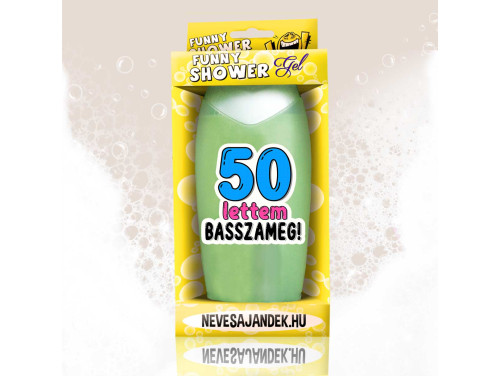 (TUS171) Tusfürdő 300 ml - 50 lettem basszameg – 50. Szülinapi ajándékok