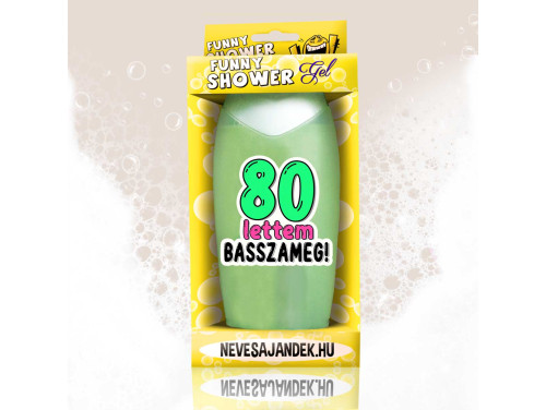 (TUS174) Tusfürdő 300 ml - 80 lettem basszameg – 80. Szülinapi ajándékok