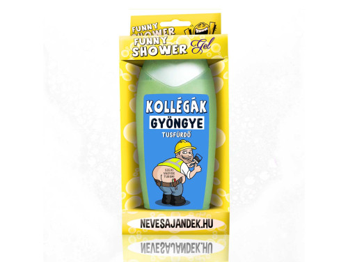 (TUS183) Tusfürdő 300 ml - Kollégák Gyöngye - Vicces Ajándék Kollégának, Munkatársnak