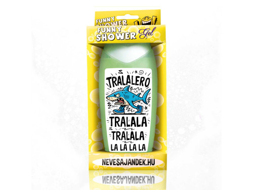 (TUS189) Vicces tusfürdő 300 ml – Brainrot figura „Tralalero Tralala” Tusfürdő - Brainrot Ajándék