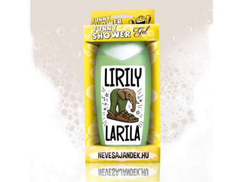 (TUS201) Vicces tusfürdő 300 ml – Brainrot figura „Lirily Larila