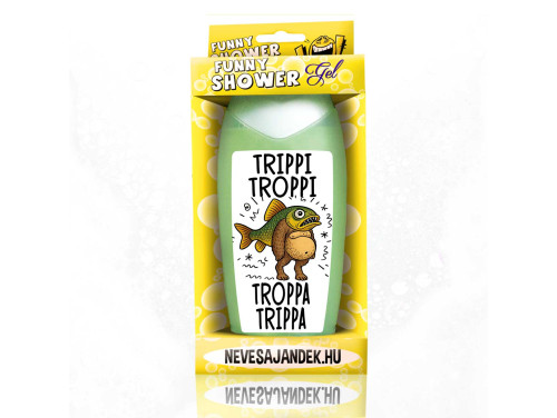 (TUS196) Vicces tusfürdő 300 ml – Brainrot figura „Trippi Troppi Troppa Trippa” Tusfürdő - Brainrot Ajándék
