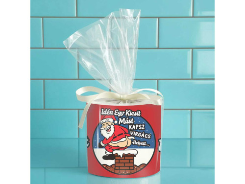 Vicces WC Papír – Idén Egy Kicsit Mást Kapsz Virgács Helyett Toalett Papír - Vicces Ajándék Mikulásra Karácsonyra