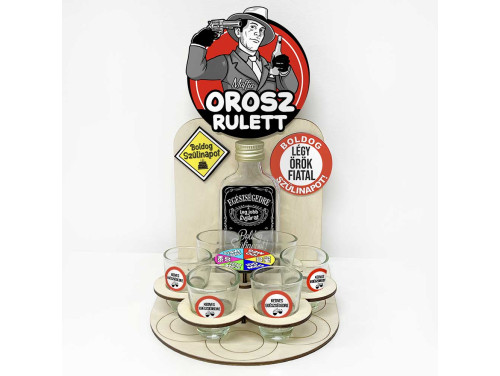 Orosz Rulett Ivós Játék - Boldog Szülinapot - Születésnapi Ivós Játék