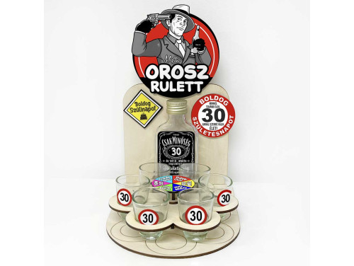 Orosz Rulett Ivós Játék - Boldog 30 Szülinapot - 30. Születésnapi Ivós Játék