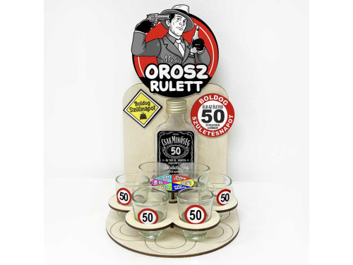 Orosz Rulett Ivós Játék - Boldog 50 Szülinapot - 50. Születésnapi Ivós Játék