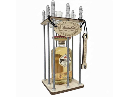 Vicces Fém Rácsos Börtön Italtartó - Köszönöm - Vicces Köszönő Ajándék Italtartó