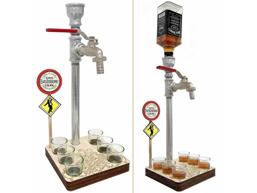 Vicces Italadagoló Csap - Kedves Egészségedre Váljék - Vicces Italos Ajándék