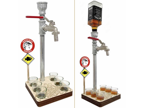 Vicces Italadagoló Csap - Horgász Övezet - Vicces Italos Ajándék Horgászoknak