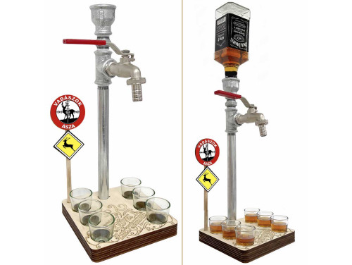 Vicces Italadagoló Csap - Vadászok Ásza - Vicces Italos Ajándék Vadásznak