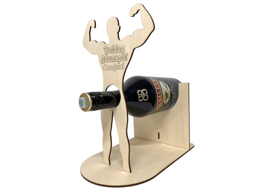 Fa Italtartó Pasi - Boldog Névnapot Keresztnévvel felirattal gravírozva - Vicces Egyedi Névnapi Ajándék