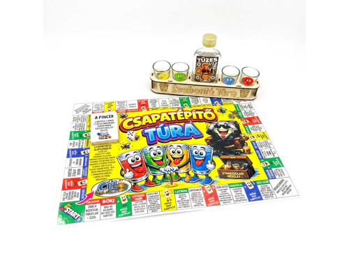 Észbontó Túra - Csapatépítő Túra - Vicces Ivós Társasjáték Csapatépítő Játék