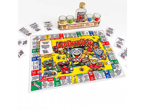 Észbontó Túra - Legénybúcsú - Vicces Ivós Társasjáték Legénybúcsúra Legénybúcsús Feladatokkal