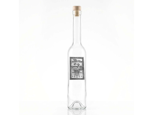 Fémcímkés Svéd Pálinkás üveg - A világ legjobb Apukája felirattal - Ajándék Apáknak