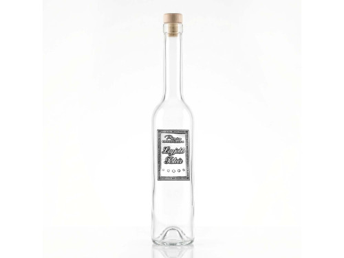 Fémcímkés Svéd Pálinkás üveg - Legjobb Testvér felirattal - Ajándék Testvérnek