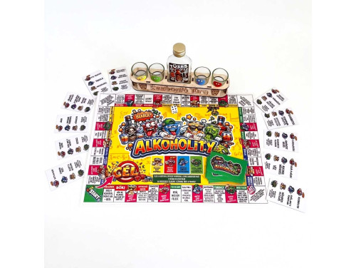 Észbontó Túra - Alkoholity - Vicces Ivós Társasjáték