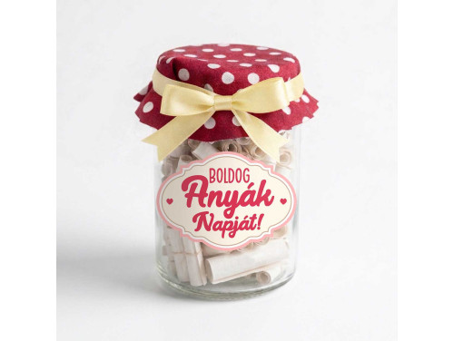 Anyák Napi Kívánság Befőtt - Boldog Anyák Napját - Anyák Napi Ajándék Anyáknak