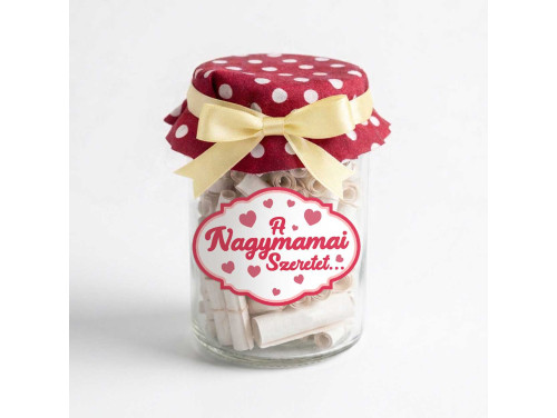 Anyák Napi Kívánság Befőtt - A Nagymamai Szeretet... - Anyák Napi Ajándék Nagymamáknak