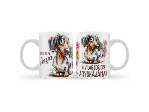 Ajándék Anyának, Bögre: „A Világ Legjobb Anyukájának” felirattal - Anyák Napi Ajándék