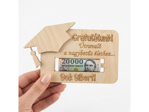 Ballagási Pénzátadó - Gratulálunk - Ballagási Ajándék