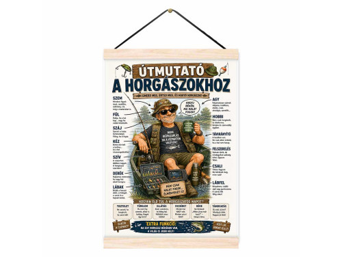 Oklevél - Útmutató A Horgászokhoz - Ajándék Horgászoknak
