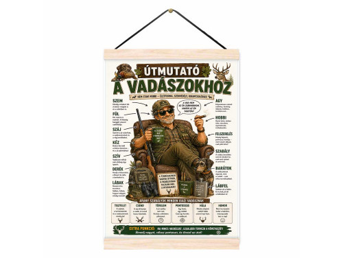 Oklevél - Útmutató A Vadászokhoz - Ajándék Vadászoknak