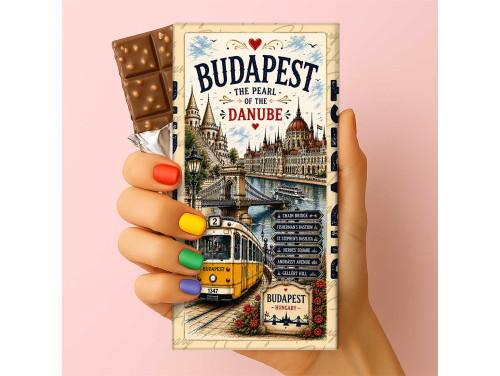 Csoda Csoki - Budapest Csoki – The Pearl of the Danube - Budapest Szuvenír Ajándék