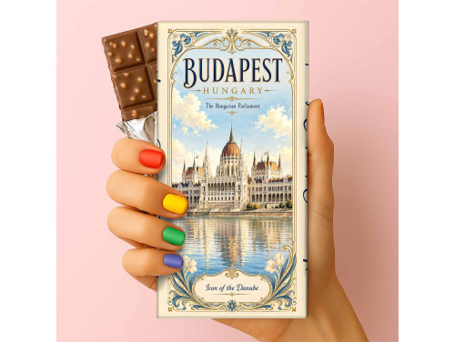 Csoda Csoki - Budapest Parliament csoki – Országház mintás budapesti szuvenír csokoládé