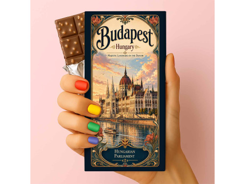 Csoda Csoki - Budapest Parlament csoki – Elegáns budapesti szuvenír csokoládé